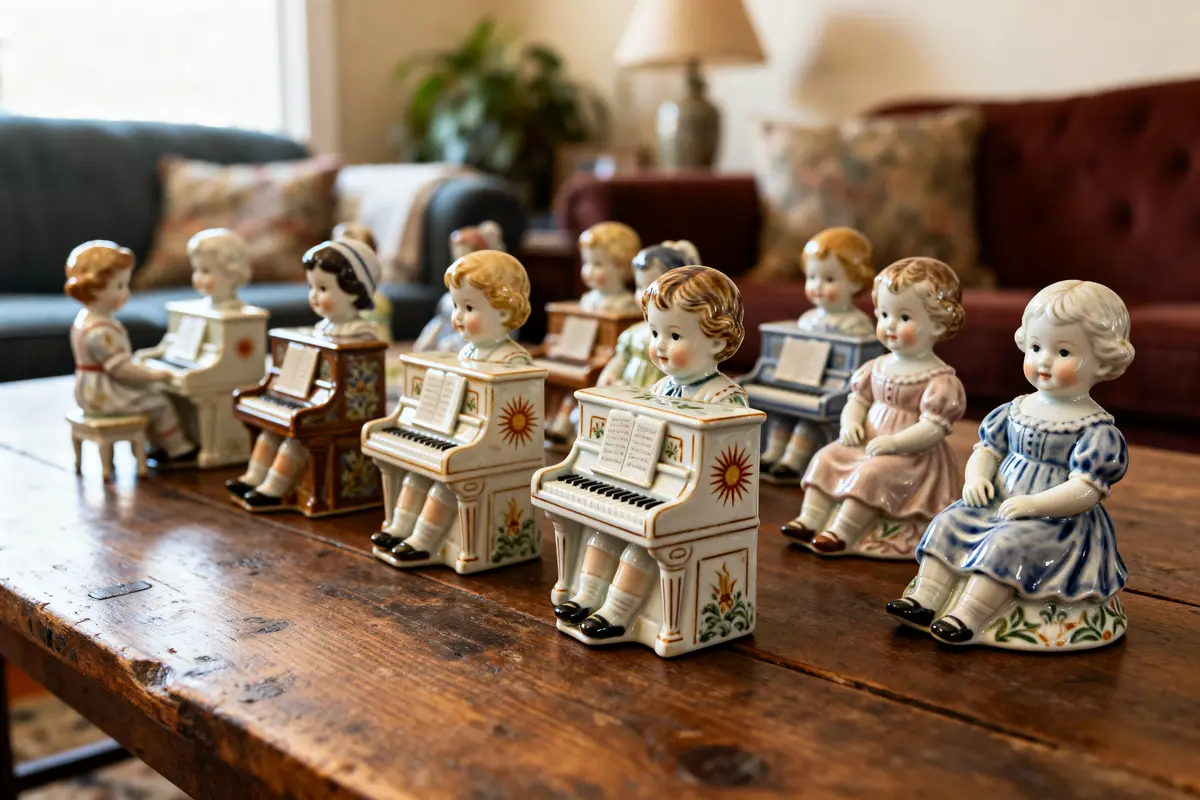 Are Antique 1903 German Jasperware Piano Baby Worth Anything?