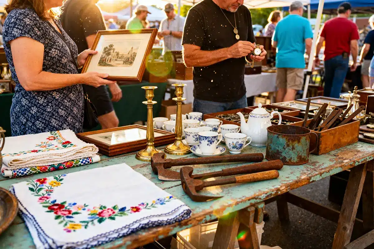 How to Run an Antique Flea Market Booth Like a Pro