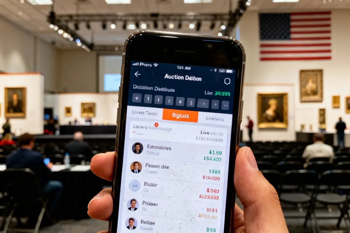 Auction Dashboard: Streamline Bidding and Live Auction Insights