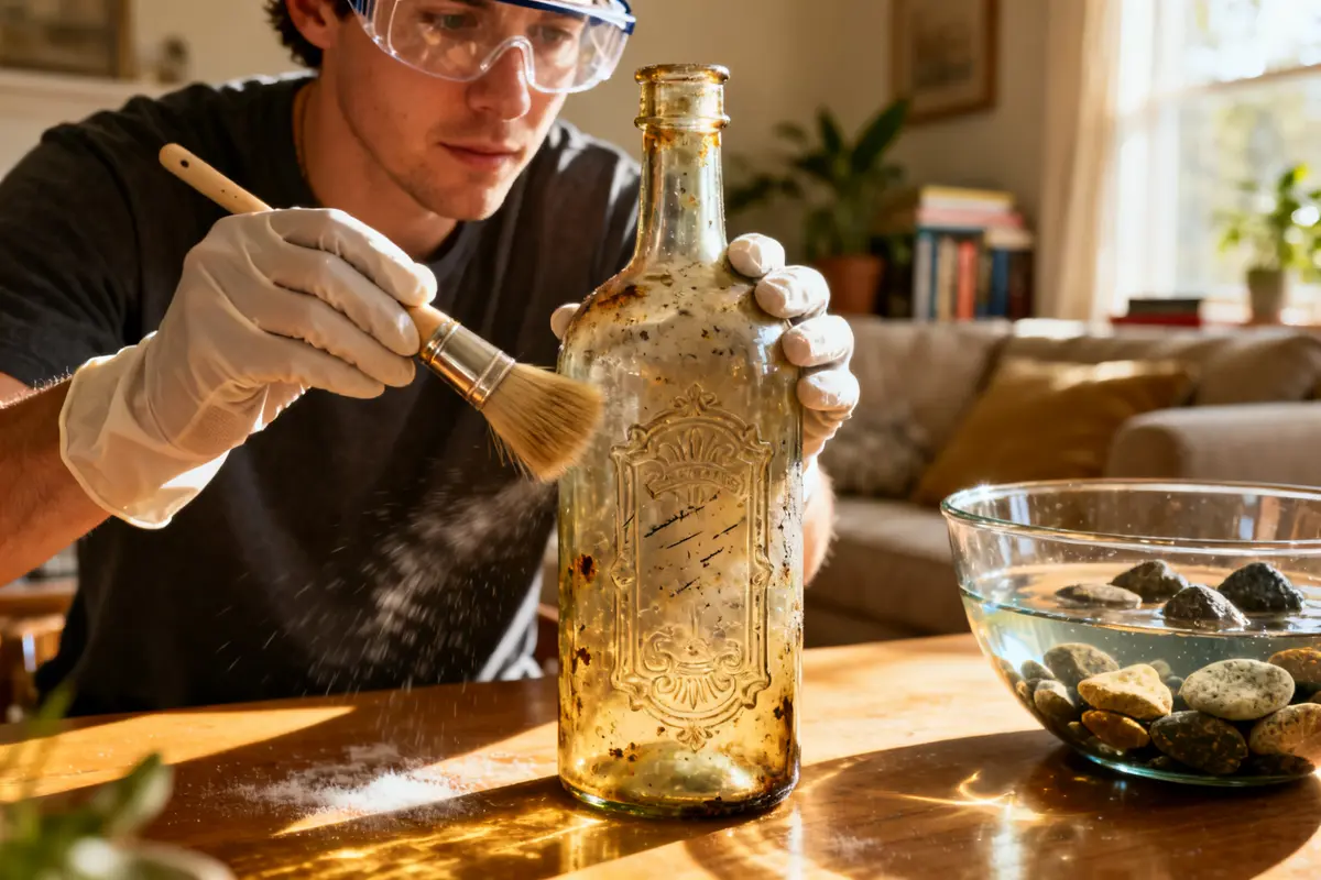 How to Clean Antique Bottles: Expert Tips for Narrow and Vintage Glass