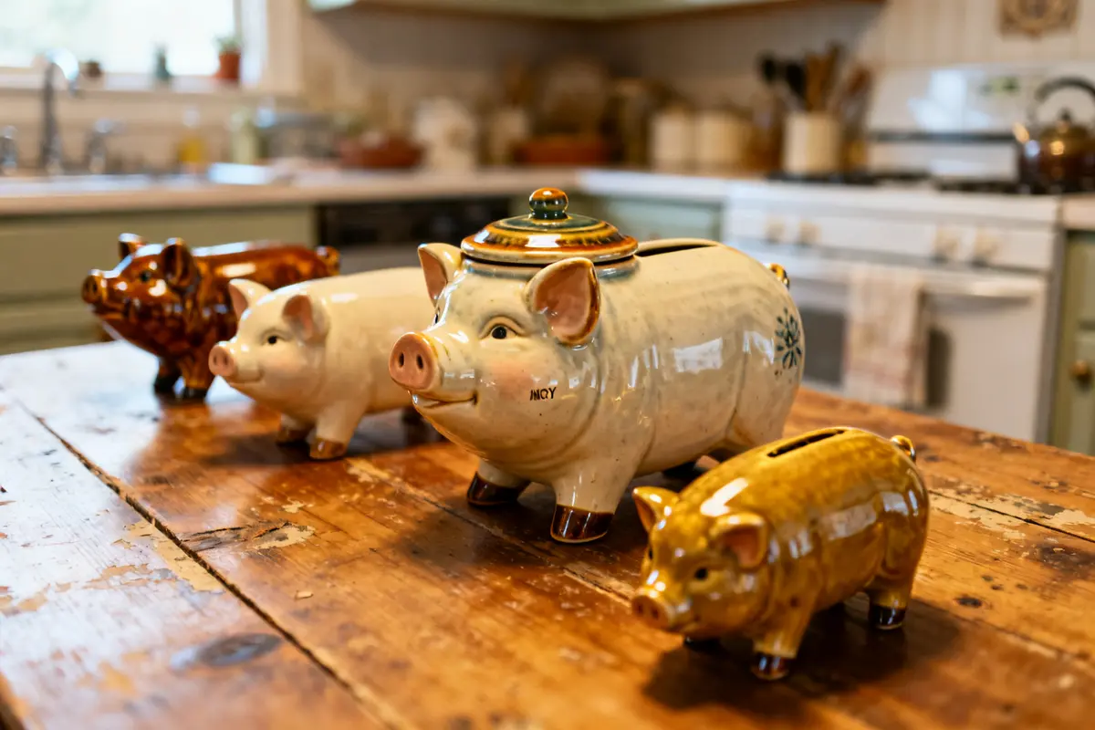 Vintage Pig Cookie Jar Collector’s Guide and Value Tips